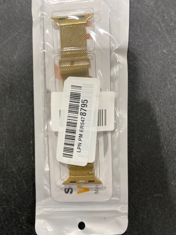 Photo 1 of ZALAVER Metal Band Compatible with Apple Watch Bands 38mm 40mm 41mm 42mm 46mm 44mm 45mm 49mm Women Men,Adjustable Magnetic Stainless Steel Mesh Strap for iWatch Ultra/Ultra 2,Series 10 9 8 7 6 5 4 3 2 1 SE