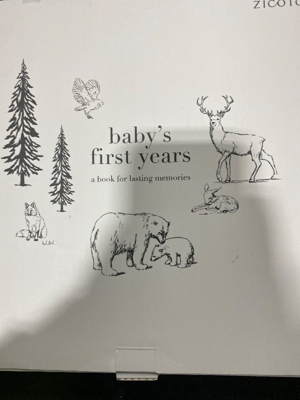 Photo 1 of Keepsake Baby Memory Book for Boys and Girls – Timeless First 5 Year Baby Book – Neutral Journal Scrapbook or Photo Album - Record a Milestone for Every Event from Birth to Age 5