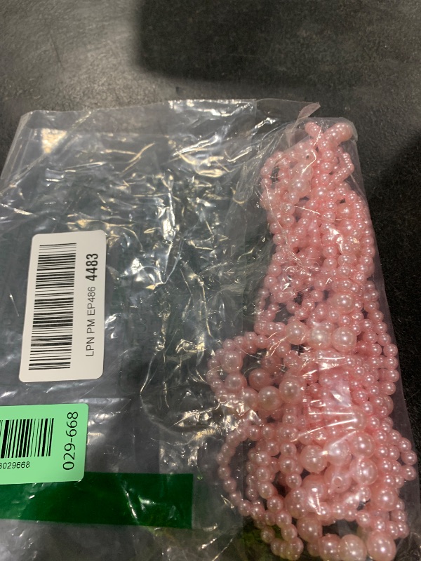 Photo 1 of 10 Pcs Pearl Bow Cake Toppers, 4.3x3.9 Inches Pink Pearl Beaded Cake Decorations, Large and Small Pearls, Elegant Cupcake Toppers for Weddings, Birthday, Valentines Day and Baby Shower Party Supplies