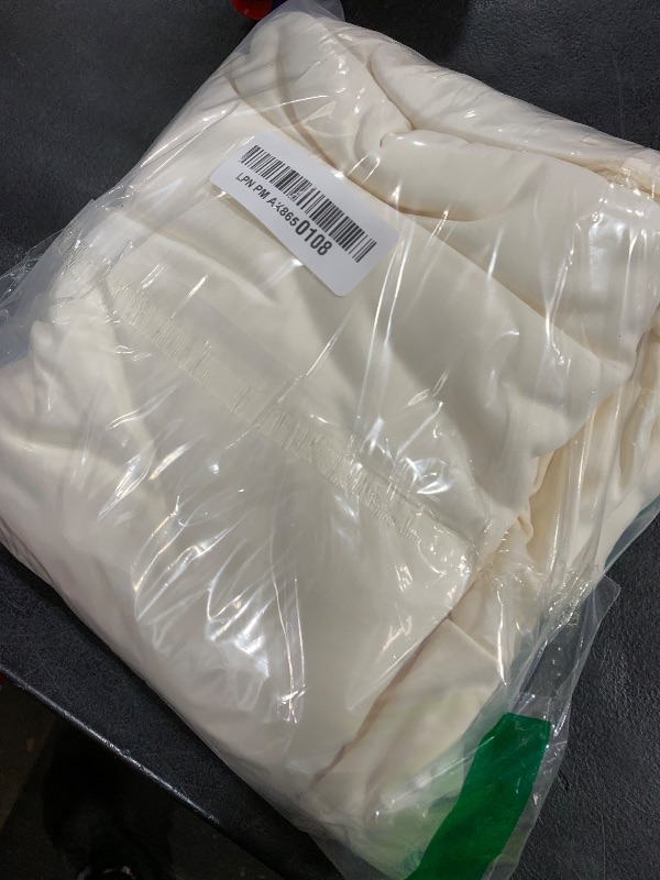 Photo 1 of 10x10ft Wrinkle Free Ivory Backdrop Curtain for Parties Soft Fabric Drapes Wedding Ivory Curtain Backdrop for Birthday Party Decorations Background for Photography 5x10ft,2 Panels