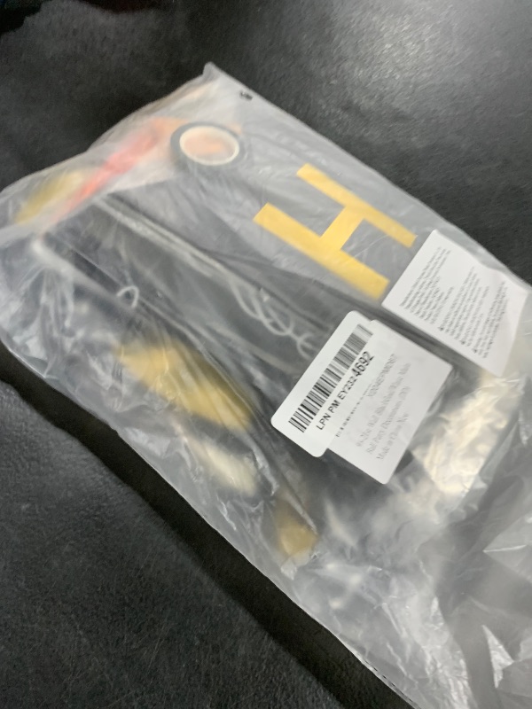 Photo 1 of 108pcs 21st Birthday Decorations for Him with Number 21 Foil Balloon Fringe Curtains White Black and Gold 21st birthday Balloons