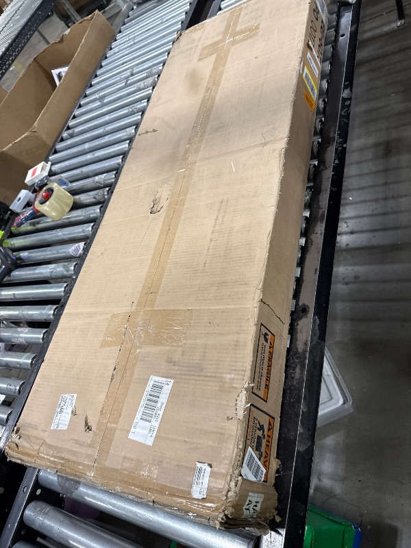 Photo 1 of *SOLD FOR PARTS ONLY** Modway Bixby Home Office Desk with Bookshelf in Walnut