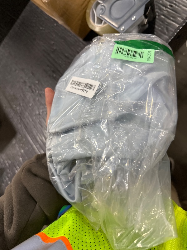 Photo 1 of 100% Mulberry Silk Pillowcase 2 Pack,Standard Size Silk Pillow Cases for Hair and Skin,Silky Smooth Bed Pillow Cover with Hidden Zipper,Natural Silk Pillow Case Set of 2 (Ash Blue, Standard 20X26)