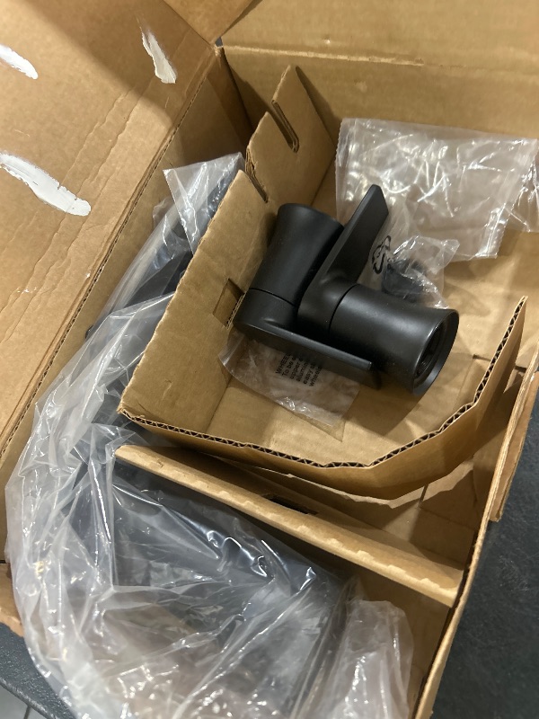 Photo 1 of Moen Genta LX Matte Black Two Handle Deck Mounted Roman Tub Faucet, Widespread Modern Bathtub Set for Soaking Tub, Valve Required, T908BL