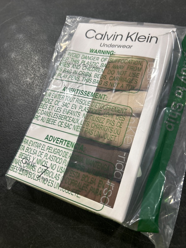 Photo 1 of Calvin Klein 7 Pack Bikini Underwear Days Of The Week, Naturals, Large