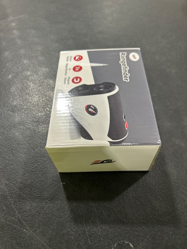 Photo 1 of Golf Rangefinder with Slope - 1200 Yards Laser Range Finder with Flag Pole Locking Vibration, 7X Magnification rangefinder with Magnet Stripe