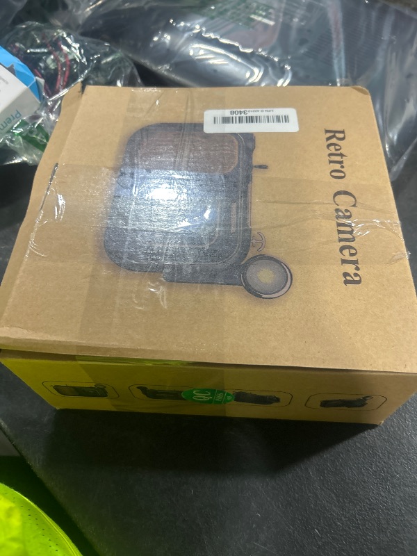 Photo 1 of Goshyda Retro Digital Camera, 50X Digital Zoom 96MP Wi Fi UHD Digital Camera with Full Color Night Vision and Star Effect, 3.5inch Screen, Built in 64G, for Travel