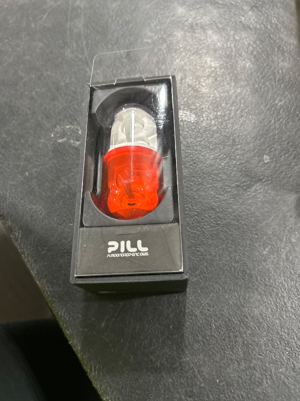 Photo 1 of Moondrop Pill Open Ear Headphones Bluetooth 6.0 OWS Hanging Earphones IPX4 Open Ear Clip Wireless Earbuds Built-in AI ENC MD-0WS-003 (RED)