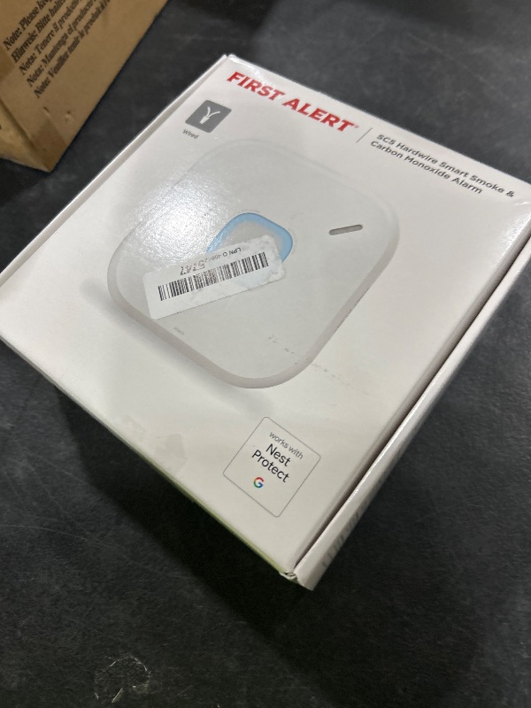 Photo 1 of First Alert SC5 Hardwire Smart Smoke & Carbon Monoxide Alarm, SMCO600NV-AC, 1-Pack