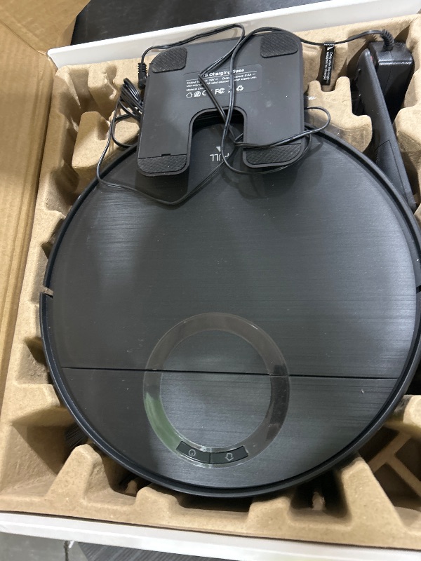 Photo 1 of UMMUND Robot Vacuum and Mop Combo, 2 in 1 Vacuum Cleaner Robot with Schedule, Wi-Fi/App/Remote, Max Suction 2000Pa, Self-Charging, Slim, Ideal for Hard Floor, Pet Hair, Low-Pile Carpet