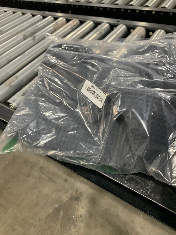 Photo 1 of 100% Cotton Blankets Throw Size for Bed - Waffle Weave Blankets for Summer, Lightweight and Breathable Soft Woven Blanket for Spring (Dark Grey, Throw (50" x 60")