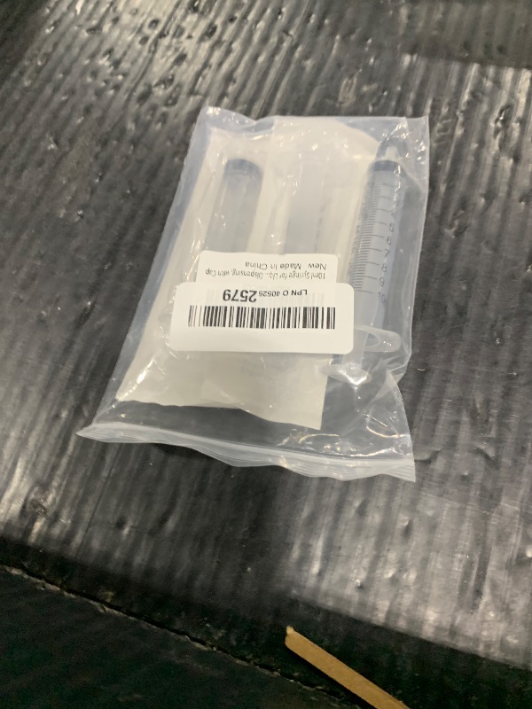 Photo 1 of 10ml Syringe for Liquid, Oral, Scientific Labs, Measurement, Dispensing, with Cap- 3 Pack