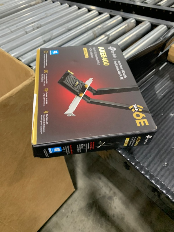 Photo 1 of TP-Link WiFi 6E Intel AX210 AXE5400 PCIe WiFi Card for Desktop PC - (Archer TXE72E), Bluetooth 5.3, WPA3, 802.11ax Tri Band Wireless Adapter with MU-MIMO, OFDMA, Ultra-Low Latency, for Windows 10,11