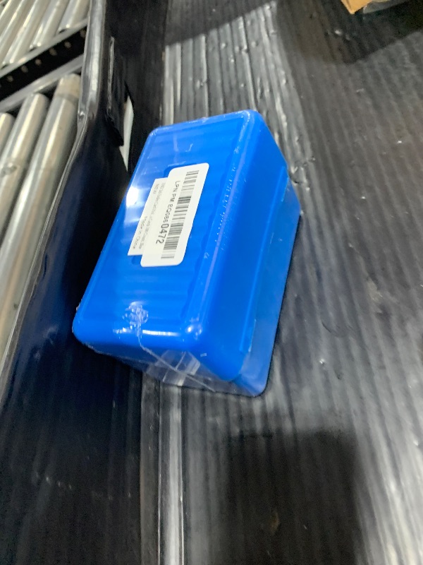 Photo 1 of H4D 3x5 Index Card Holder with 100 Heavyweight Ruled Index Cards and 25 Plastic Dividers, Blue