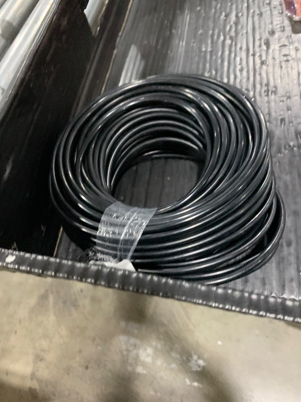 Photo 1 of MIXC 100ft 1/4 inch Blank Distribution Tubing Drip Irrigation Hose Garden Watering Tube Line