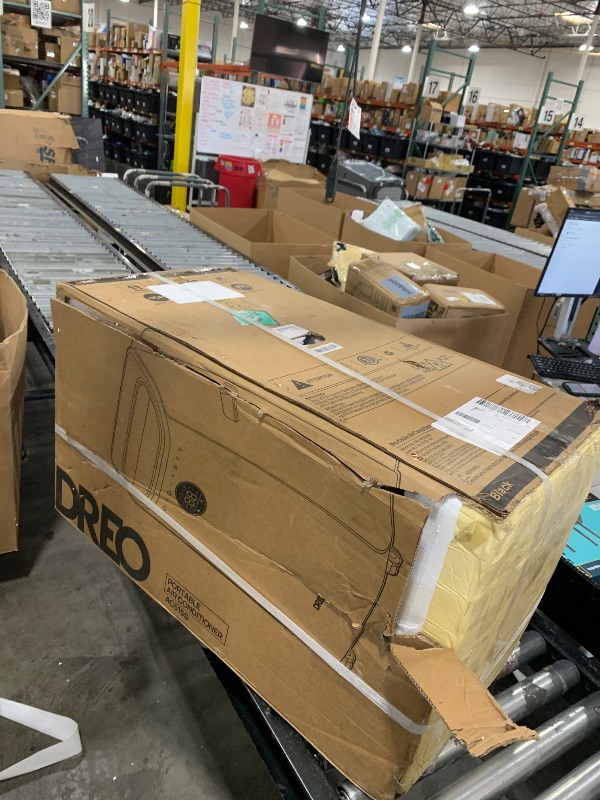 Photo 1 of Dreo Portable Air Conditioners, 12000 BTU ASHRAE (8000 BTU DOE) Smart AC Unit for Room with Drainage-free Cooling, APP/Voice/Remote, Fan & Dehumidifier, Quiet Standing AC for Bedroom, AC515S New