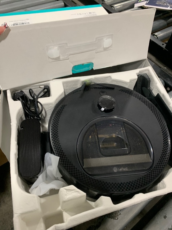 Photo 1 of Lefant LiDAR Robot Vacuum and Mop, 450ml Visible Dustbin, Upgraded 190° PSD Obstacle Avoidance, Customized Cleaning, Multi-Floor Mapping, 150 Mins Runtime, WiFi/Alexa/APP, Pet Hair & Carpets, M330 Pro