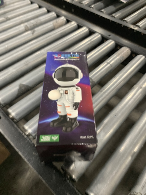 Photo 1 of Rossetta Astronaut Galaxy Projector, Star Projector for Bedroom, LED Night Light for Kids Room with Timer and Remote, Room Decor Aesthetic, Home Decor, Gifts for Adults, Teens, Christmas, Birthday
