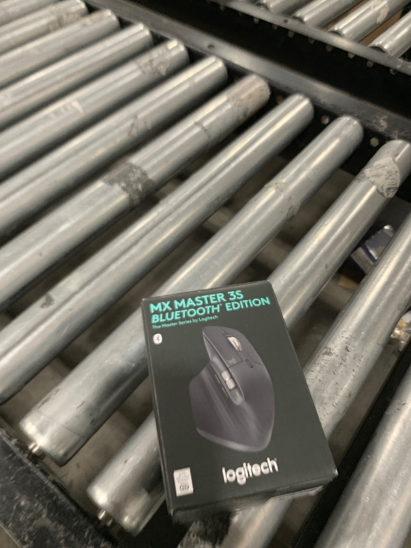 Photo 1 of Logitech MX Master 3S Bluetooth Edition Wireless Mouse, No USB Receiver - Ultra-Fast Scrolling, Ergo, 8K DPI, Track on Glass, Quiet Clicks, Works with Apple Mac, Windows PC, Linux, Chrome - Graphite