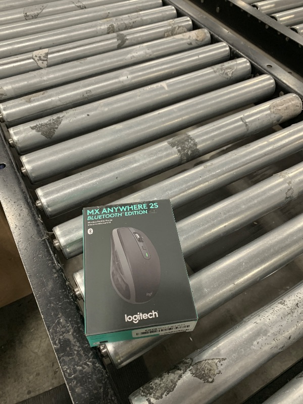 Photo 1 of Logitech MX Anywhere 2S Bluetooth Edition Compact Wireless Mouse, No USB Receiver - Use On Any Surface, Hyper-Fast Scrolling, Rechargeable, Control Up to 3 Apple Mac and Windows Computers and Laptops