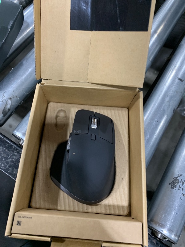 Photo 1 of Logitech MX Master 3S Wireless Mouse Standard Edition with Logi Bolt USB Receiver, Ultra-fast Scrolling, Ergo, 8K DPI, Track on Glass, Quiet Clicks, USB-C, Bluetooth, Windows, Linux, Chrome - Graphite