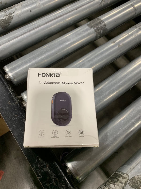 Photo 1 of HONKID Undetectable Mouse Mover Jiggler with ON/Off Switch and USB Port Drive-Free,Simulate Physical Automatically Mouse Movement,Prevent Computer Laptop Inactive/Lockdown (White)