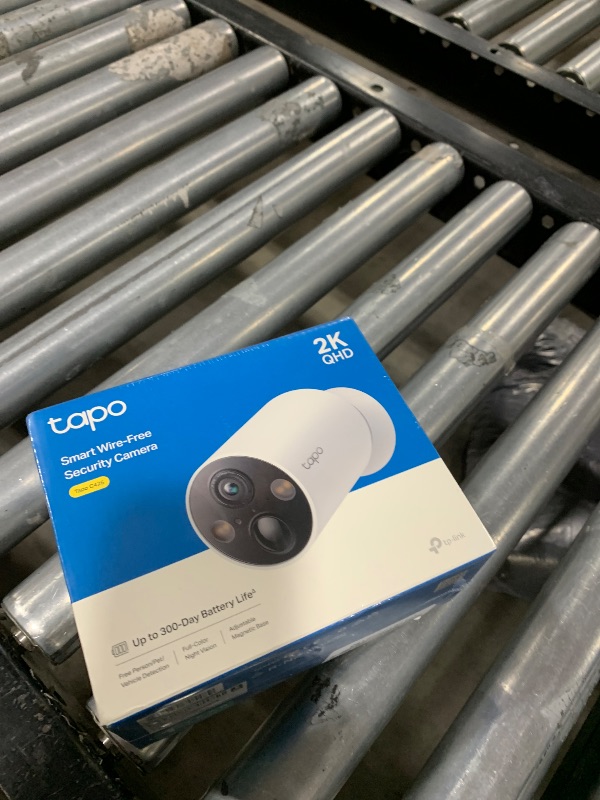 Photo 1 of Tapo MagCam, 2025 Wirecutter Best Outdoor Security Camera & PCMag Editors’ Choice, 2K, Battery, Magnetic Mount Wireless Camera, 150° FOV, SD/Cloud Storage, Person/Vehicle Detection