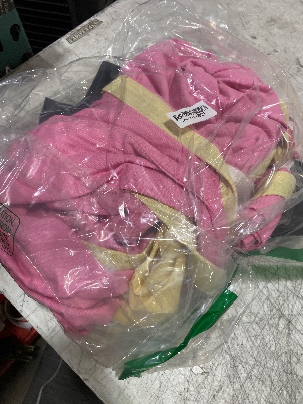 Photo 1 of OUTREE Kids Pod Swing Seat, Cotton Child Hammock Swing Chair,Sensory Swing for Indoor and Outdoor Use, Pink