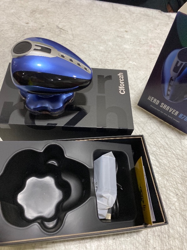 Photo 1 of Clforczh Head Shavers for Bald Men: IPX6 Electric Razor, Rotary Head Shavers with LED Display & Fast Charging