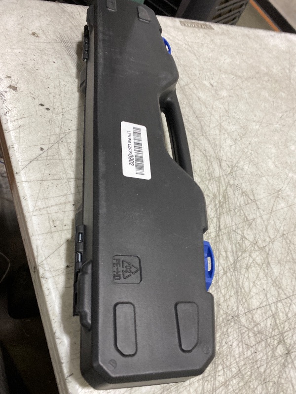 Photo 1 of UYECOVE 3/8-Inch Drive Click Torque Wrench, Dual-Direction Click Professional Torque Wrench 10-100FT.LB/13.6-135.6N.M, Dual Range Scales Graduated in FT.LB and N.M, Blue