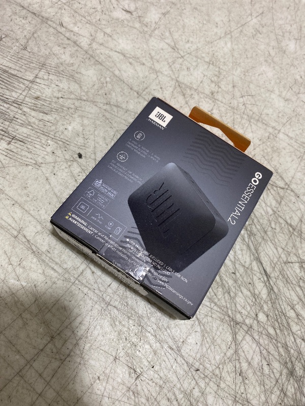 Photo 1 of JBL GO2 - Waterproof Ultra-Portable Bluetooth Speaker - Black
