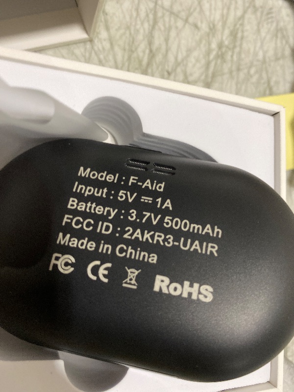 Photo 1 of Hearing Aids, Hearing Aids for Seniors with Bluetooth, Rechargeable Hearing Aid with Noise Cancellation, 5-Level Button Volume Control, OTC Hearing Amplifier for Moderate Hearing Loss, Clear Sound