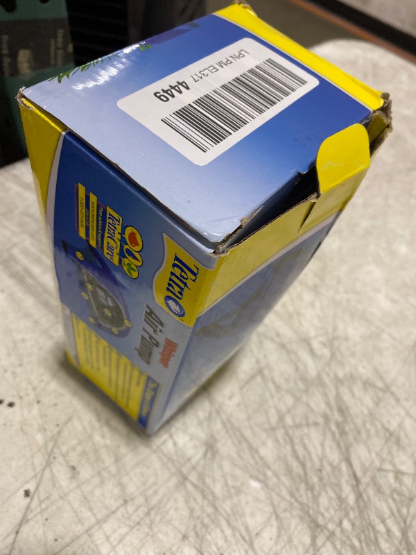 Photo 1 of Tetra Whisper Easy to Use Air Pump for Aquariums (Non-UL),Blue