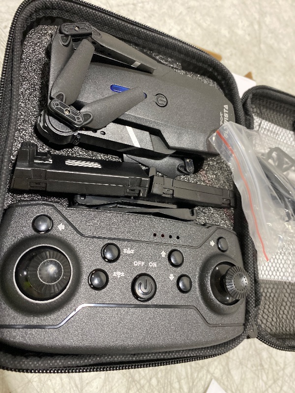 Photo 1 of FLYVISTA Mini Drone with Camera for Adults Kids, 1080P WiFi FPV Camera Drone with 3 Batteries, One-Click Take Off/Landing, Altitude Hold, Headless Mode, 360° Flips, 3-Gear Speeds, Emergency Stop, Carrying Case, Toys Gifts for Kids and Adults Beginner
