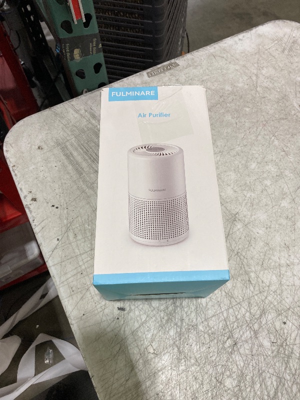 Photo 1 of Air Purifiers for Bedroom, FULMINARE H13 True HEPA Air Filter, Quiet Air Cleaner With Night Light,Portable Small Air Purifier for Home, Office, Living Room