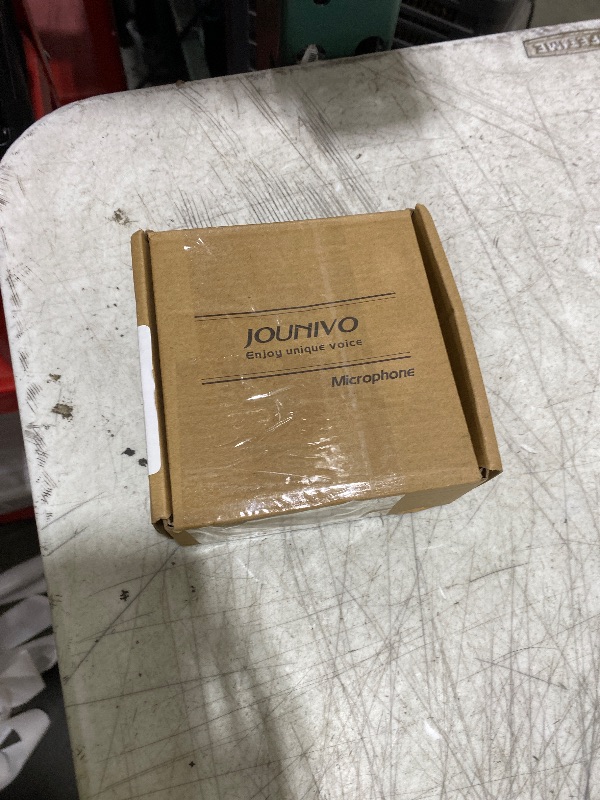Photo 1 of JOUNIVO USB Microphone, 360 Degree Adjustable Gooseneck Design, Mute Button & LED Indicator, Noise-Canceling Technology, Plug & Play, Compatible with Windows & MacOS