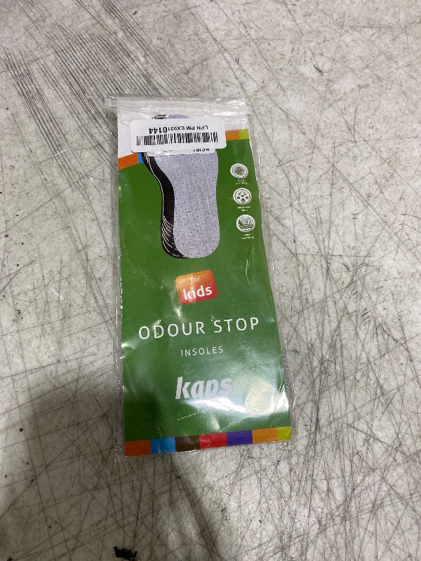 Photo 1 of Best Shoe Insoles Inserts for Children | Bad Smell Odor-Eater Technology with Breathable Foam |Cut to Fit | Kaps Odour Stop Kids Made in Europe Multicolor