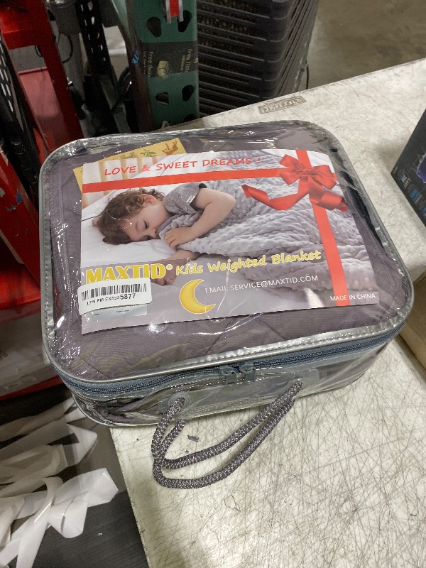 Photo 1 of MAXTID Weighted Blanket for Kids 5lbs 36"x48" Cotton Kids Blanket for Boys & Girls Weighted Throw Blanket Children Bedding Gifts for 3 4 5 6 7 8+ Year Old Kid Small Weighted Comfort Blankets