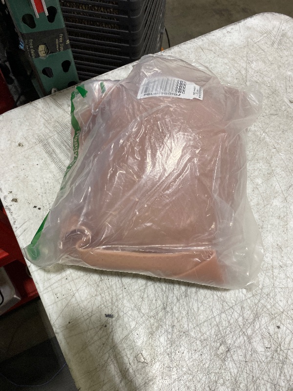Photo 1 of YEEFAIRY Realistic Silicone Pregnant Fake Artificial Pregnancy Belly Tummy for Actor Film Props Beer Belly Cosplay Maternity (M size 8-10 Months,Bronze)