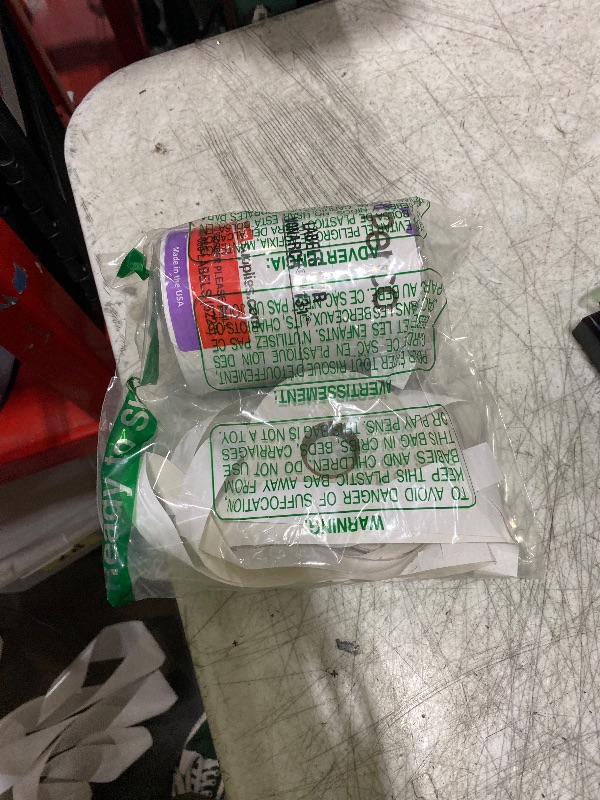 Photo 1 of Perco White Pricing Labels for Monarch 1131 Price Gun - 1 Sleeve, 8 Rolls, 20,000 Price Marking Labels - with Ink Roll Included