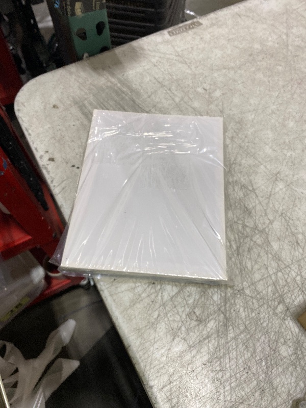 Photo 1 of Artkey Canvases for Painting 8x10 Inch 12-Pack, 10 oz Primed 100% Cotton White Blank Canvas Boards for Painting, Art Supplies Paint Canvas Panels for Acrylic Oil Watercolor Tempera Paints