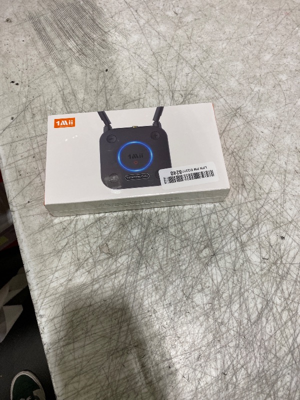 Photo 1 of 1Mii B06TX Bluetooth 5.2 Transmitter for TV to Wireless Headphone/Speaker, Bluetooth Adapter for TV w/Volume Control, AUX/RCA/Optical/Coaxial Audio Inputs, Plug n Play, aptX Low Latency & HD