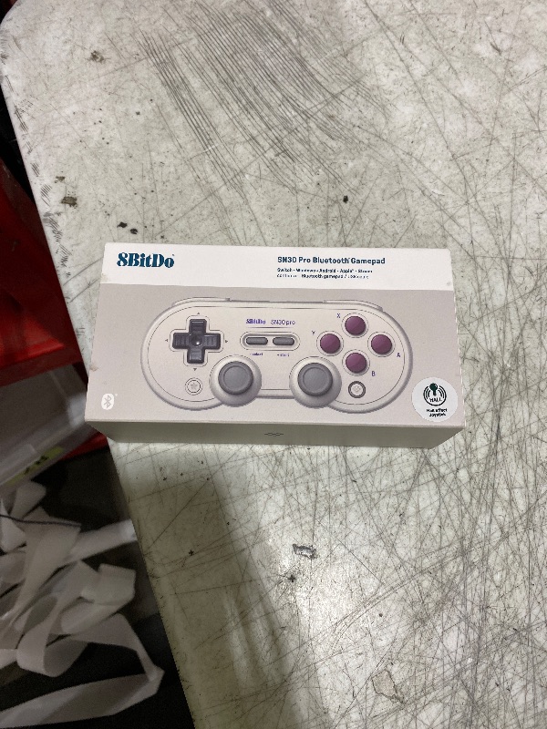 Photo 1 of 8BitDo SN30 Pro Bluetooth Controller with Hall Effect Joysticks, Rumble Vibration, and Turbo Function, Compatible with Switch/Switch 2, PC, macOS, Android, Steam Deck & Raspberry Pi (G Classic)