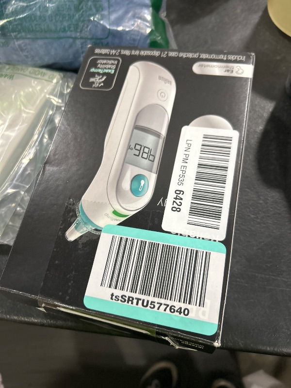 Photo 1 of Braun ThermoScan 5 Ear Thermometer, ExacTemp Stability Indicator, Professional Accuracy, Baby & Infant Friendly, Recommended by Pediatricians