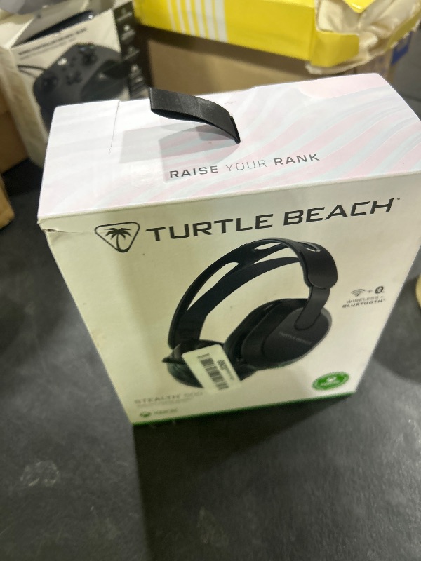 Photo 1 of Turtle Beach Stealth 500 Wireless Gaming Headset Licensed for Xbox Series X|S, Compatible with Xbox One, Bluetooth, PC, Mobile, 40 Hr Battery, Memory Foam Cushions, Flip-to-Mute Mic, Black