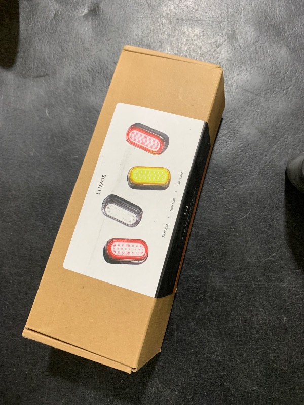 Photo 1 of Lumos Firefly Mini Smart Bike Light System,Sync Turn Signal & Brake Lights, Rechargeable LED Front & Rear Lights with Custom Brightness, Flash Patterns, Bicycle Accessories for Night Riding