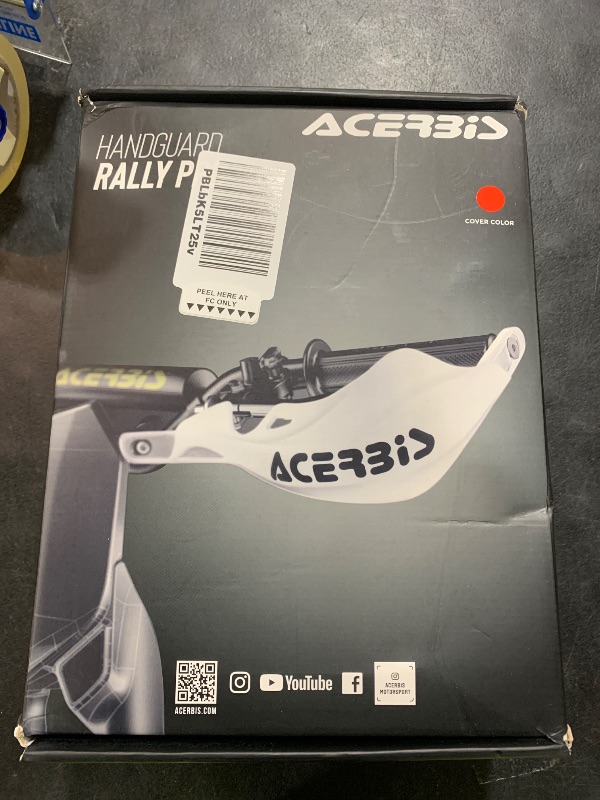 Photo 1 of Acerbis 2142000004 Rally Pro X-Strong Red Handguard