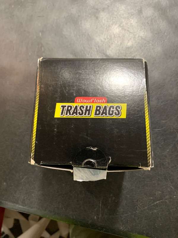 Photo 1 of 100 Count 17 Micron Extra Heavy Duty 4 Gallon Trash Bags, Sturdy & Tear-Resistant Small Trash Bags for Bathroom & Kitchen