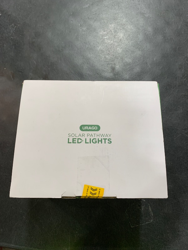 Photo 1 of URAGO Super Bright Solar Lights, Waterproof 10 Pack, Dusk to Dawn Up to 12 Hrs Solar Powered Outdoor Pathway Garden Lights Auto On/Off, LED Landscape Lighting Decorative for Walkway Patio Yard
