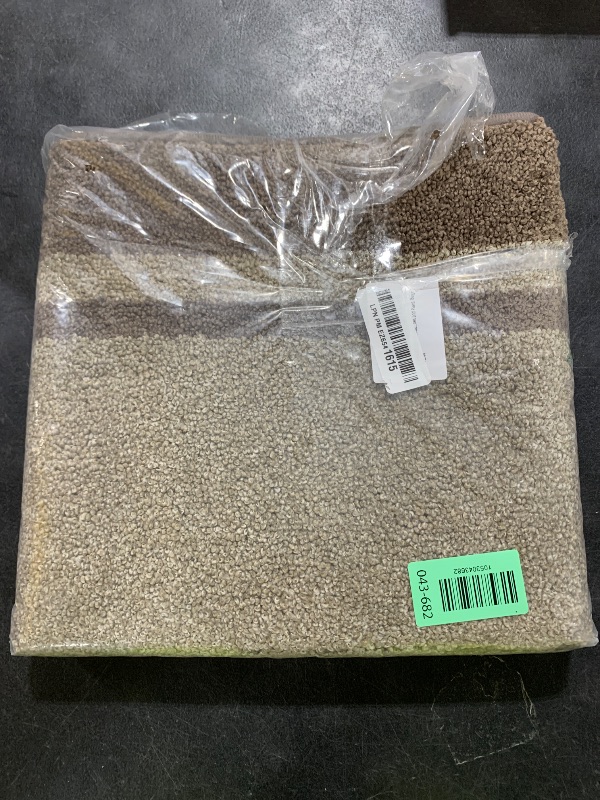 Photo 1 of PURRUGS Dirt Trapping Door Mat 24" x 36", Non-Slip/Skid Machine Washable Entryway Rug, Shoes Scraper, Area Rug, Super Absorbent Welcome Mat for Muddy Wet Shoes and Paws, Beige & Grayish Brown